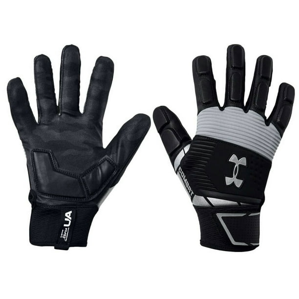 New Under Armour UA Combat Full Finger Lineman Football Gloves Adult Size Large